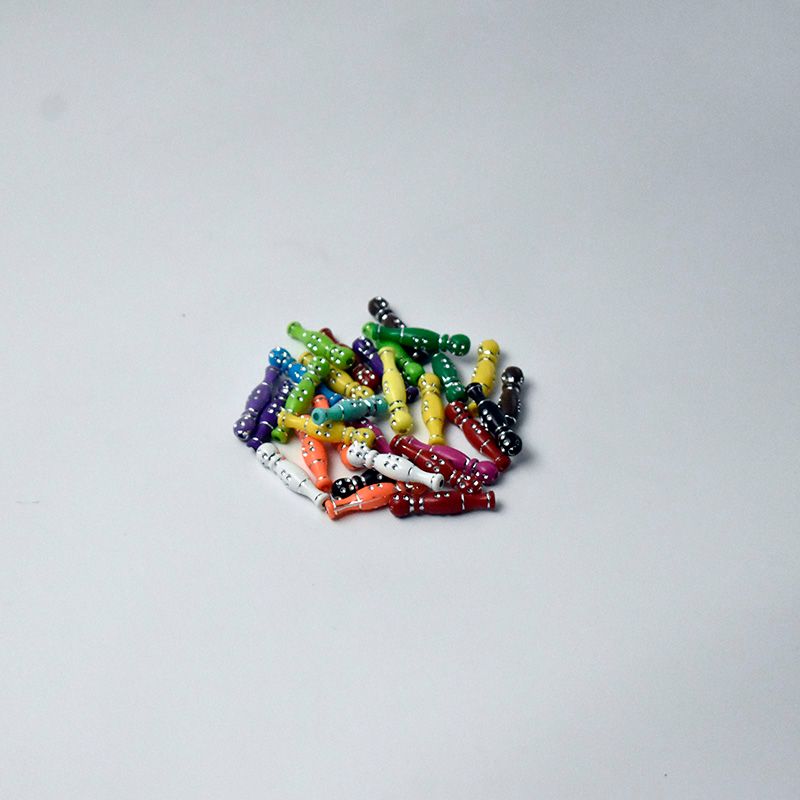 DIY jewelry accessories Handmade beaded material Earrings fascinator vacuum electroplating beads 123 thumbnail