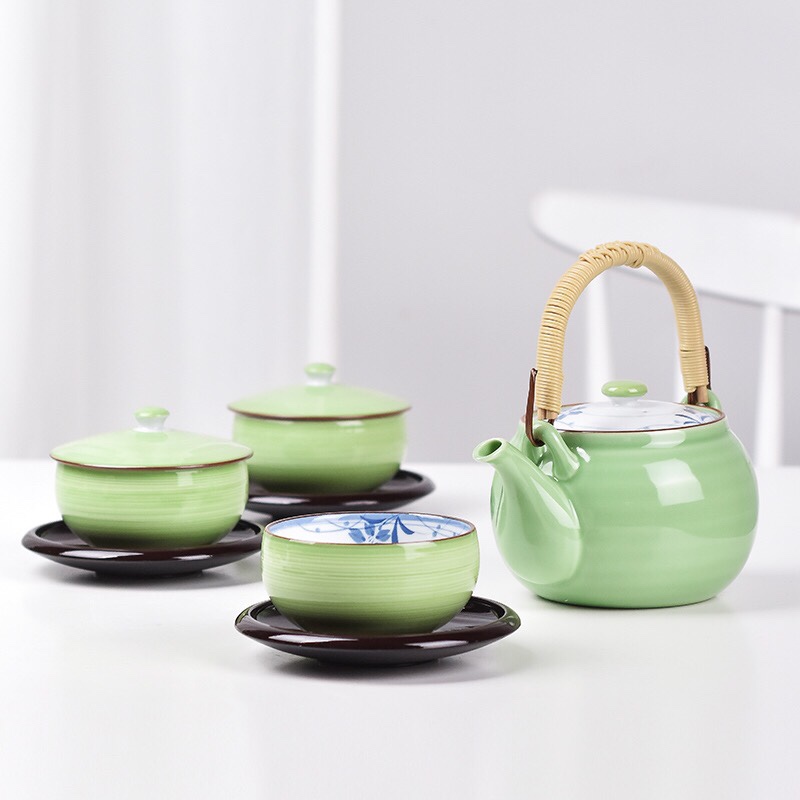 batik 茶具套装产品图