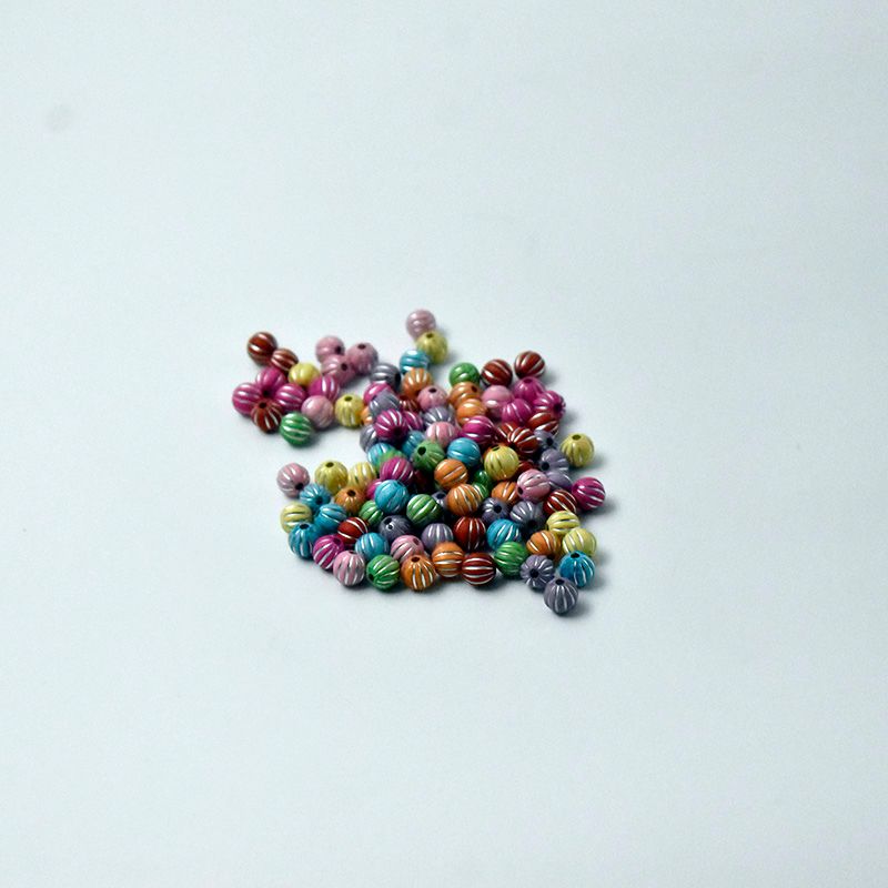 DIY jewelry accessories Handmade beaded material Earrings fascinator vacuum electroplating beads 345 thumbnail