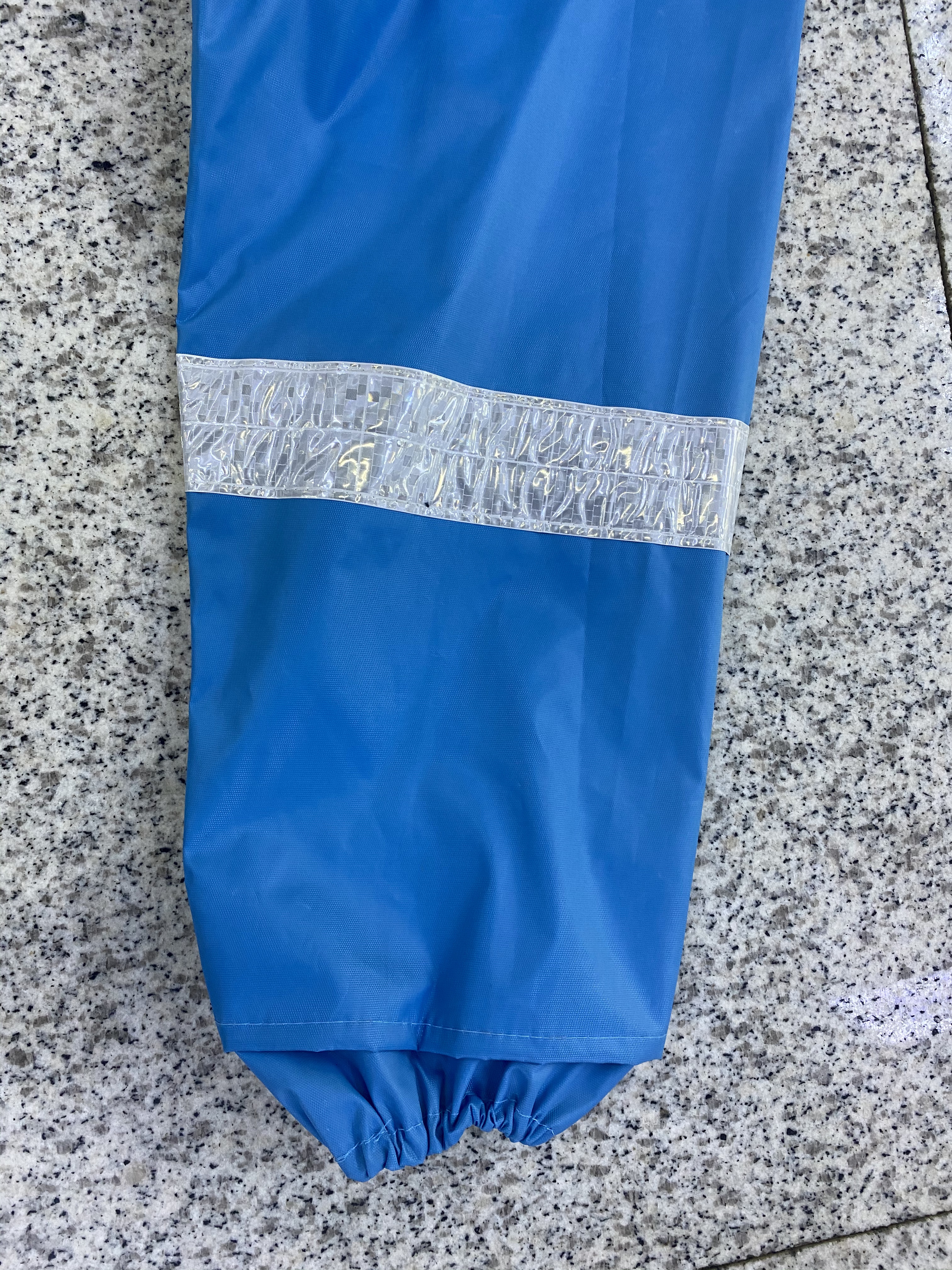 Pvc Long Coat With Double Reflective Strips Item Picture