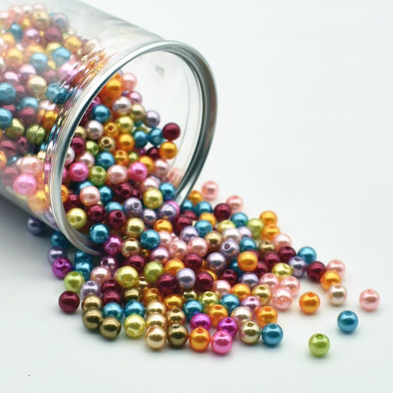 DIY jewelry accessories Handmade beaded material Earrings headdress pearl 23545