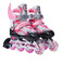 高鑫厂家溜冰鞋儿童 全套装闪光旱冰鞋 四码可调单排轮滑鞋儿童9003pvc图