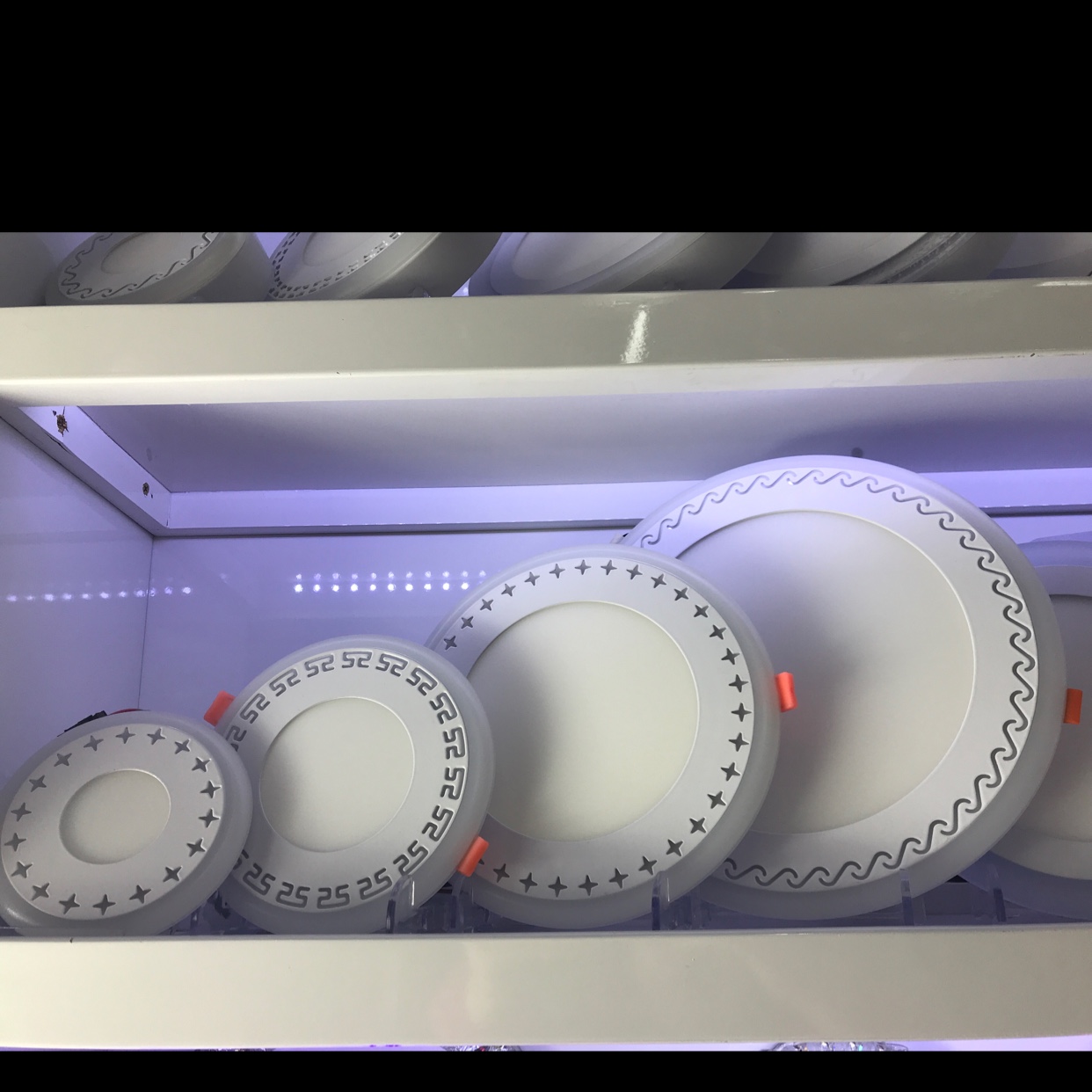 Indoor lights, ceiling lights, panel lights, round 3+3W details Picture