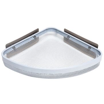 Non-perforating corner shelf stainless steel bathroom shelf wall shelf bathroom shelf shelf storage shelf