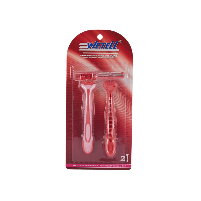 WETELL三层优质一次性手动剃须刀轻便手刮刀产品图