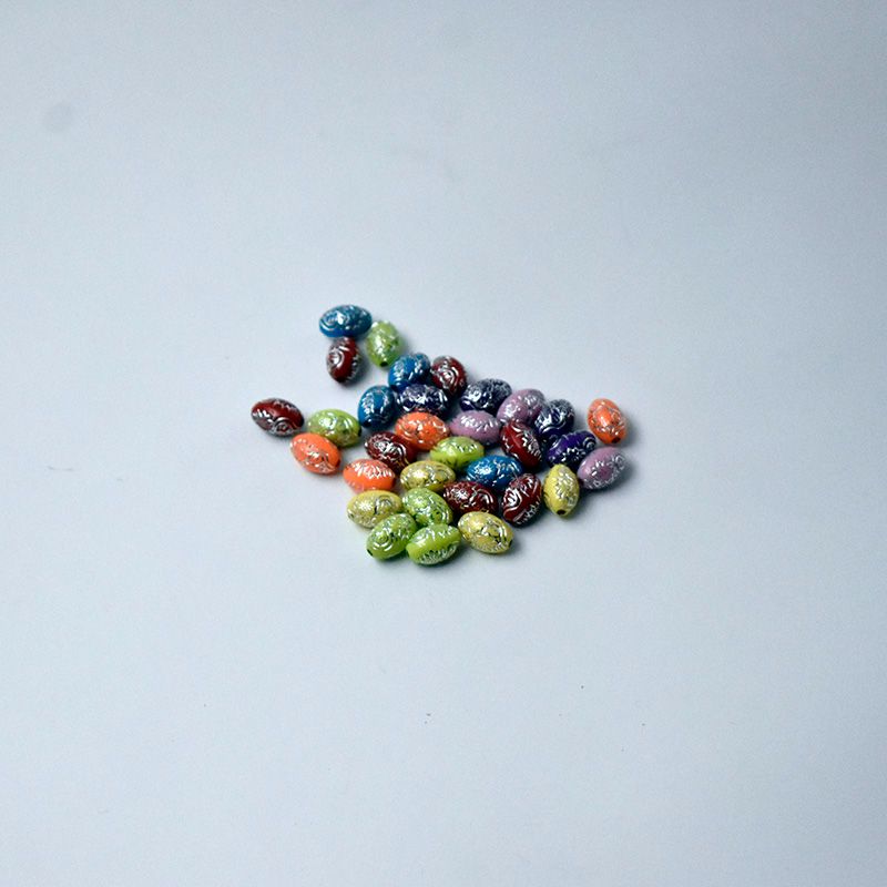DIY jewelry accessories Handmade beaded material Earrings fascinator vacuum electroplating beads 1234 thumbnail