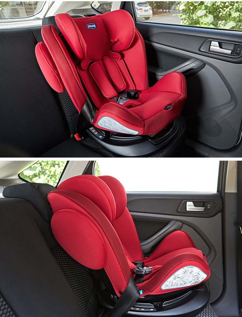 chicco智高意大利高端母婴进口婴幼儿360度可旋转安全座椅  红色详情图13