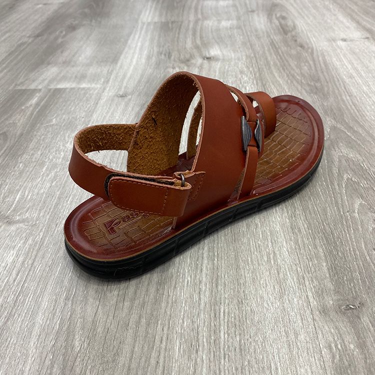 Fashionable PU leather outdoor men's beach sandals细节图