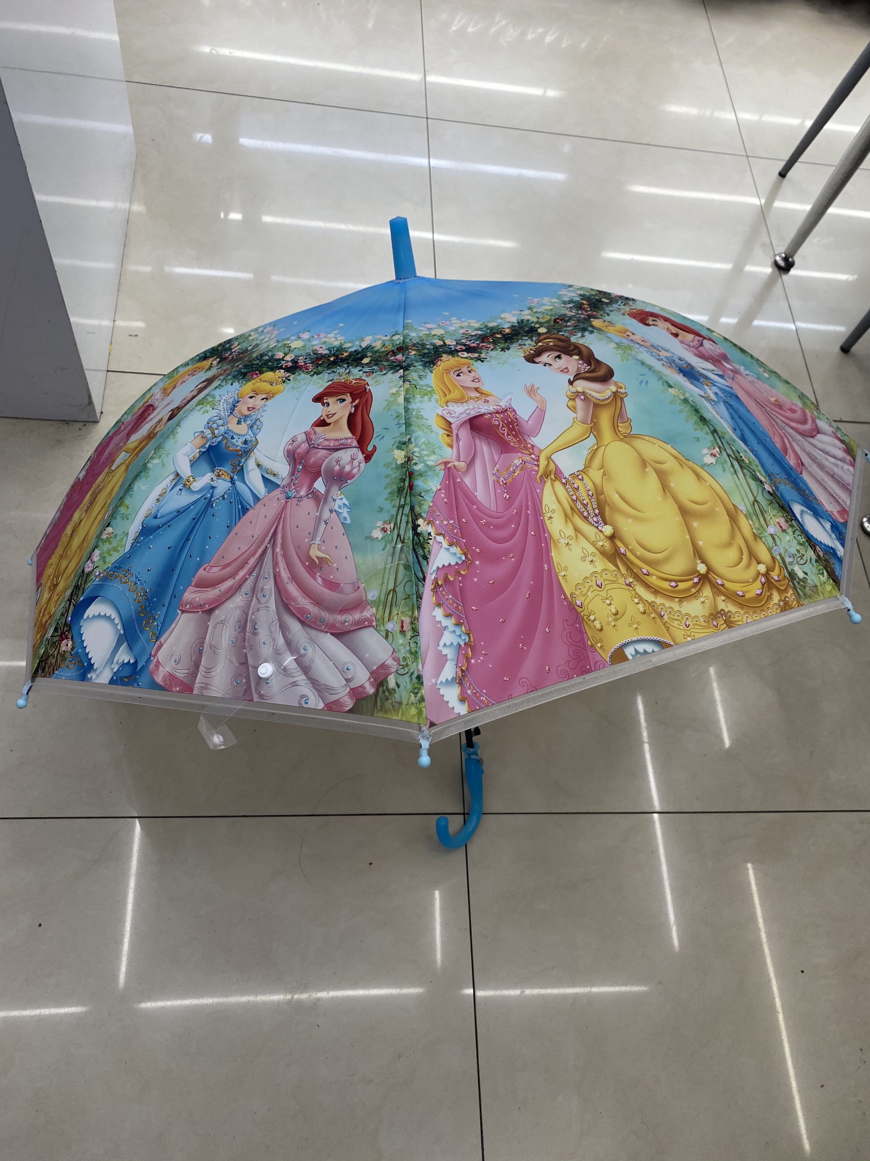 50Cm Child Umbrella Pvc Automatic Umbrella, 100 Pieces/Piece undefined