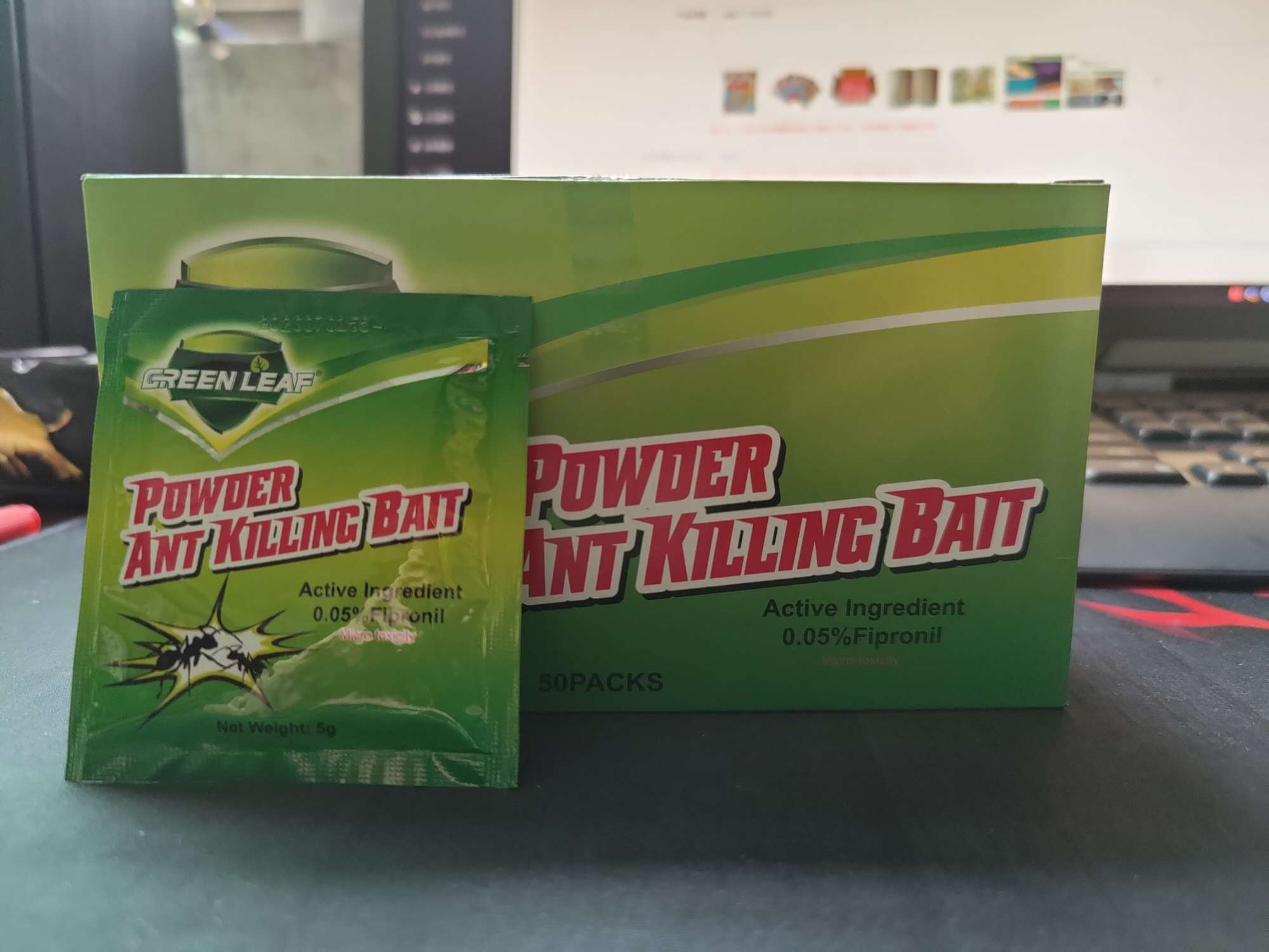绿叶正品英文灭蚁清蚂蚁药红蚂蚁黑蚂蚁特效药 5g/袋详情1
