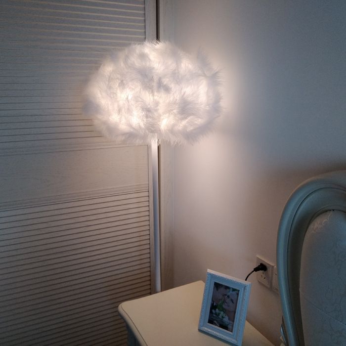 Nordic creative bedroom living room floor lamp simple and modern personality dream bed floor lamp