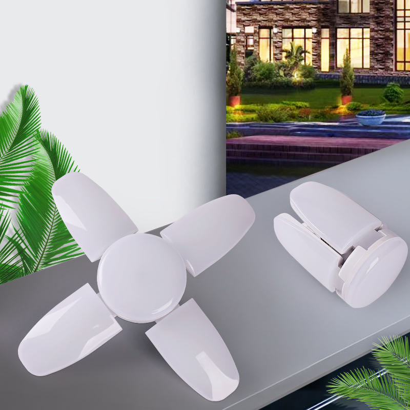 NEW LED Fold 4+1 leaf lamps E27B22 light thumbnail