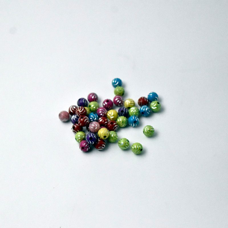 DIY jewelry accessories Handmade beaded material Earrings fascinator vacuum electroplating beaded 234534
