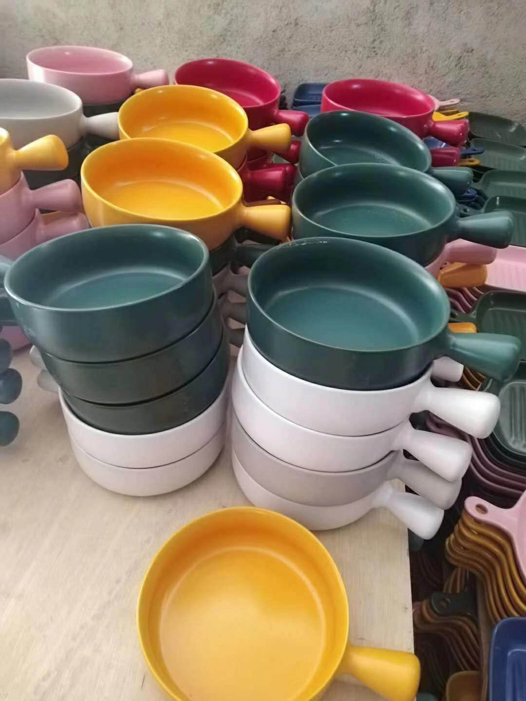 陶瓷手柄碗产品图