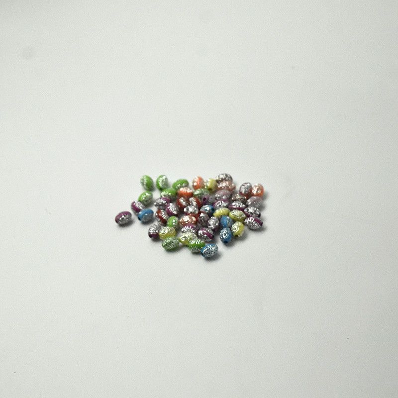 DIY jewelry accessories Handmade beaded material Earrings fascinator vacuum electroplating beads 2134 thumbnail