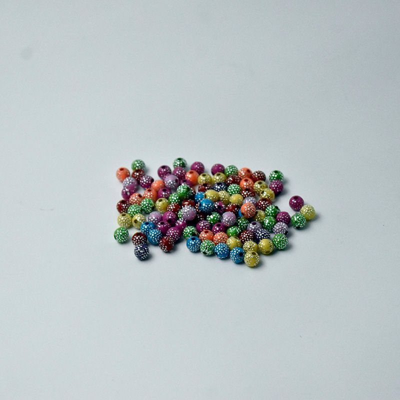 DIY jewelry accessories Handmade beaded material Earrings fascinator vacuum electroplating beaded 2345341