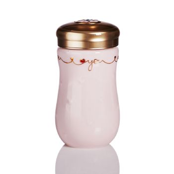 [dry tangxuan] estrella una mente una taza de cerámica con la taza de agua 380ml swarovski element details Picture