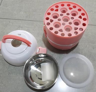 多功能新款加热饭盒，蒸蛋器，保温饭盒，产品图