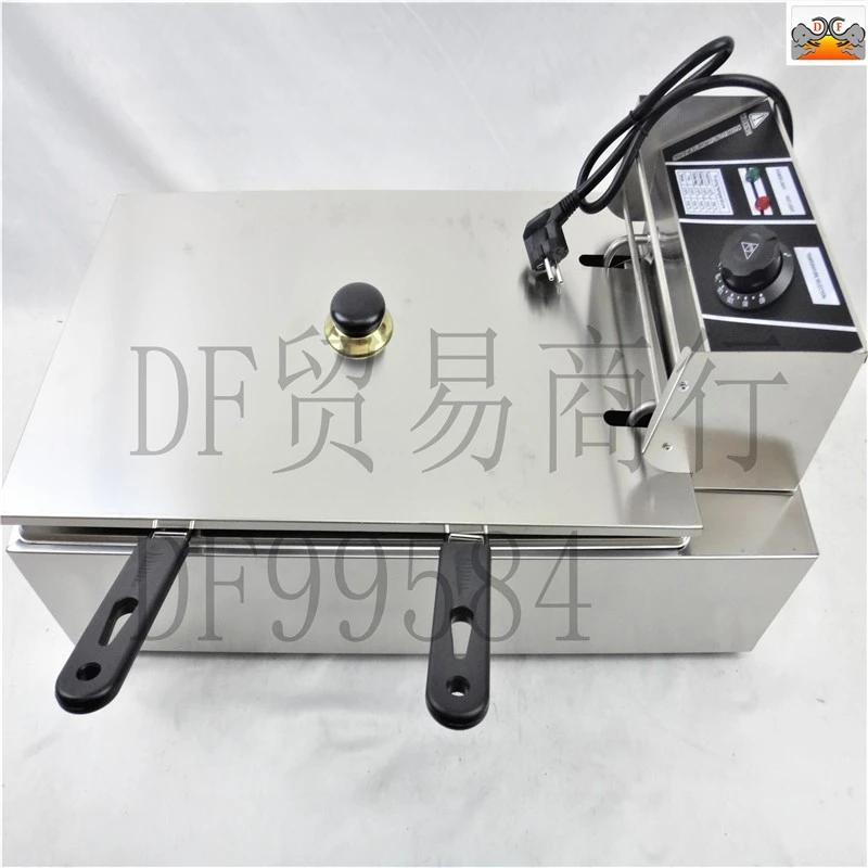 DF99584 Double-cylinder double-sieve Electric double-cylinder double-sieve Electric fryer, Deep Fryer, fryer, Fried Chicken Fryer, Electric Fryer, DF TRADING HOUSE detail image 2