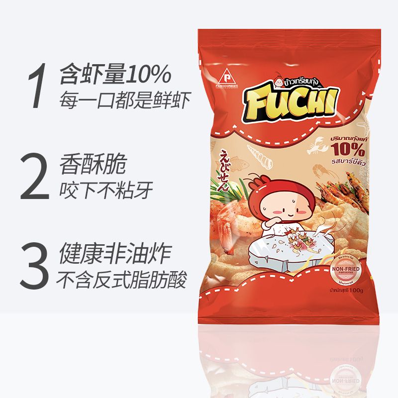 富吃虾条（烧烤味）40g产品图