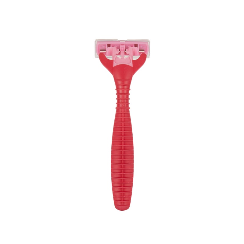 WETELL factory direct sales of women's disposable shavers with four-layer stainless steel blades Specification image