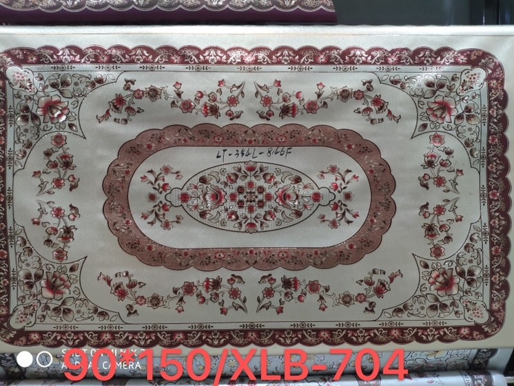 PVC gilded tablecloth, European-style tablecloth detail image 3