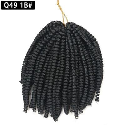 New spring braid crochet African dreadlocks detail image 3