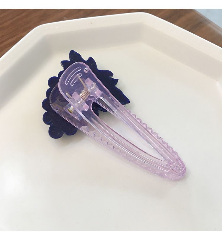 Autumn new Korean ins Dongdaemun hair accessories fruit hairpin medium all-match pineapple strawberry water drop duck clip Application Scenario