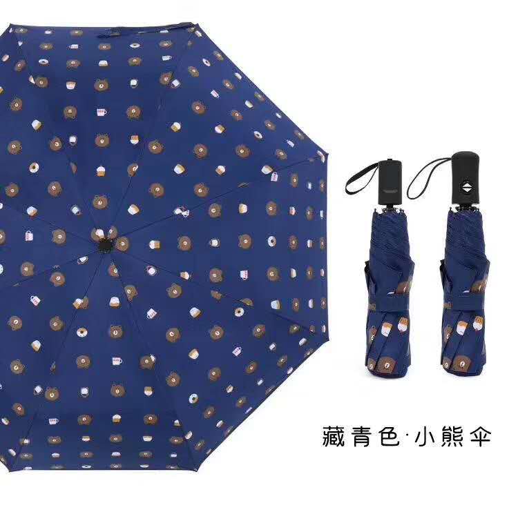 Fully automatic bear umbrella