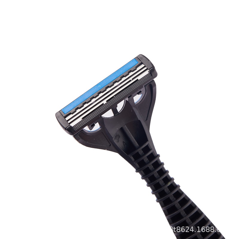 WETELL manufacturer's new men's disposable manual shaver, a three-layer imported stainless steel razor Item Picture