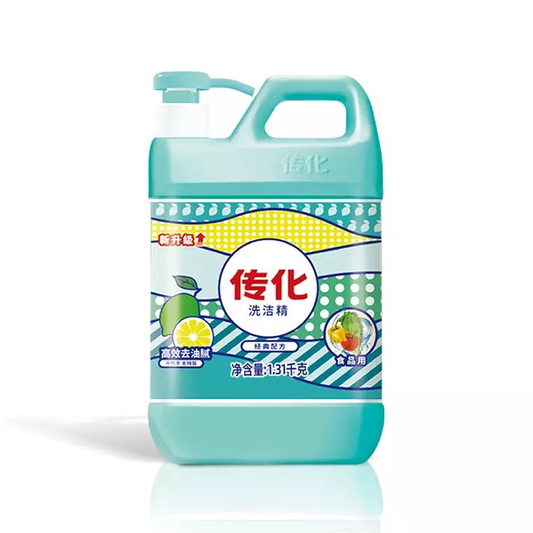 传化洗洁精 家用1.31kg 餐具除菌厨房专用柠檬香型手洗果蔬净详情图2