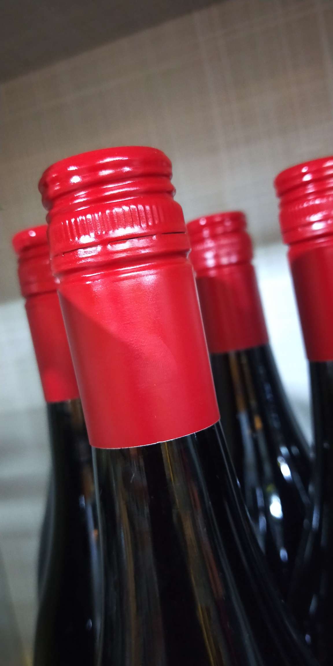 Original imported Farmili screw cap dry red wine in its original bottle pic 2
