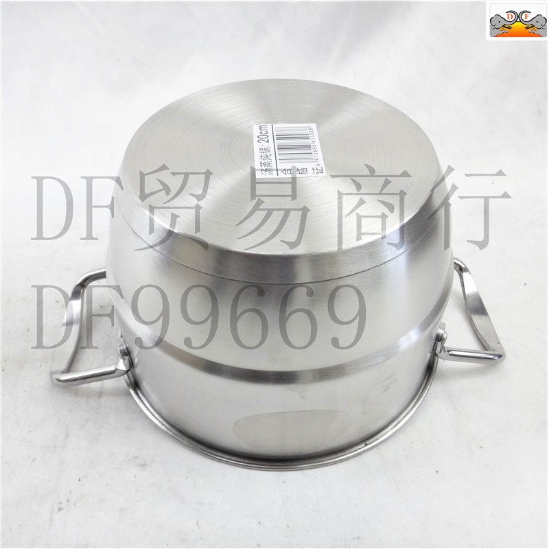 DF99669 不锈钢金刚汤锅带蒸片家用多功能带蒸格汤锅蒸锅DF  TRADING HOUSE详情8