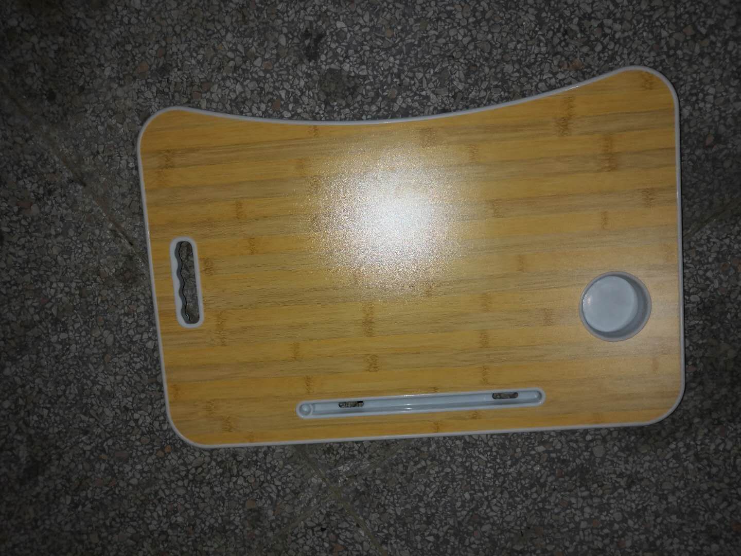 Bed desk, laptop, foldable small table for student dormitories, lazy desk, children's writing desk detail image 1