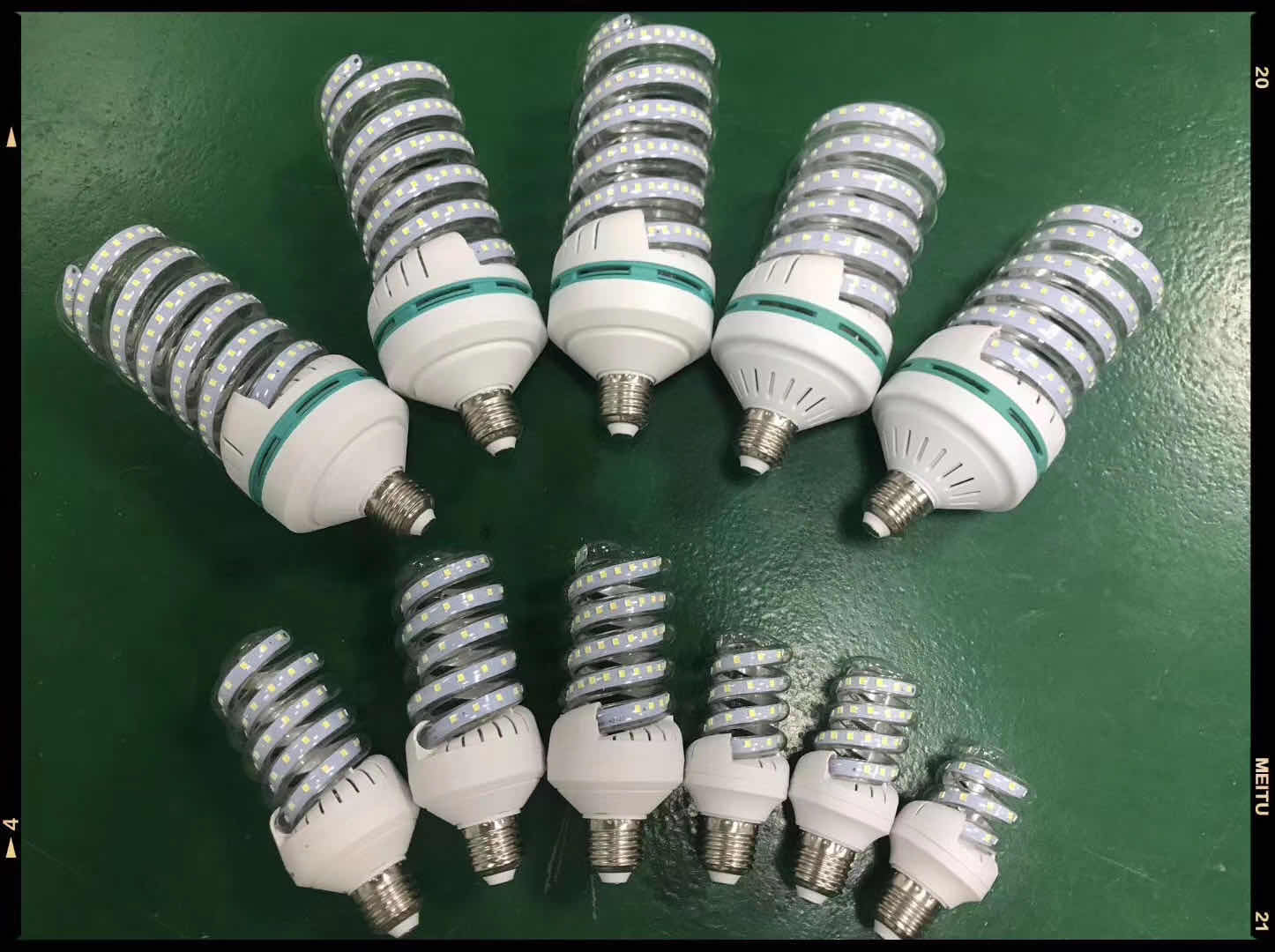 Spiral corn lamp details Picture