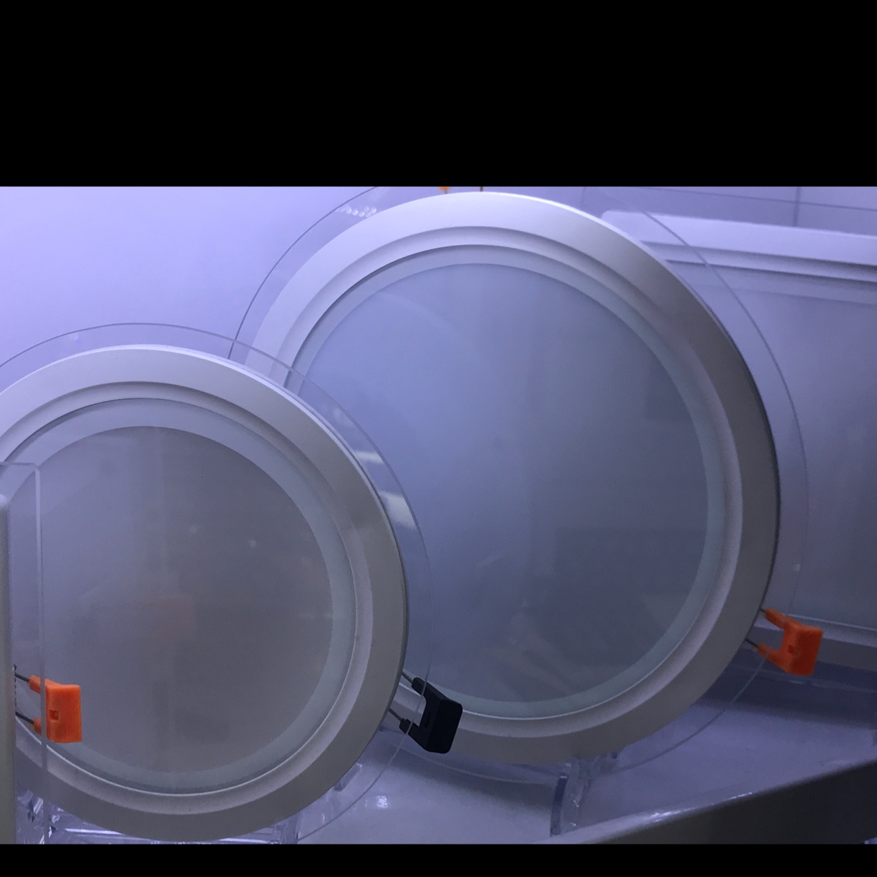 Ceiling lights, indoor lights, circular recessed panel lights details Picture