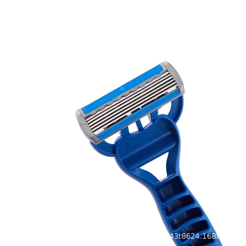 WETELL factory direct sale of disposable manual shavers made of six-layer stainless steel Item Picture