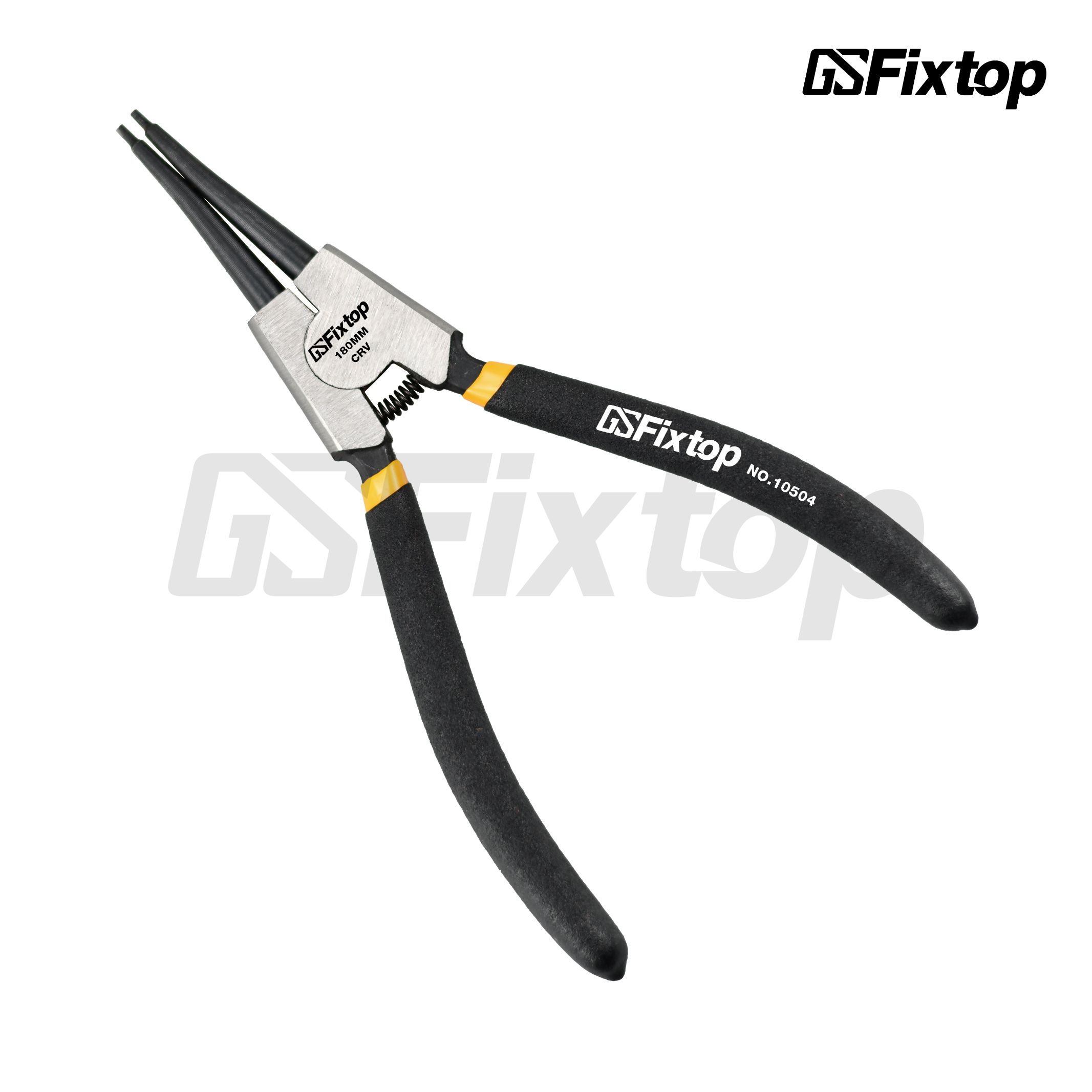 GSFixtop tools straight head circlip pliers 7″/180mm thumbnail