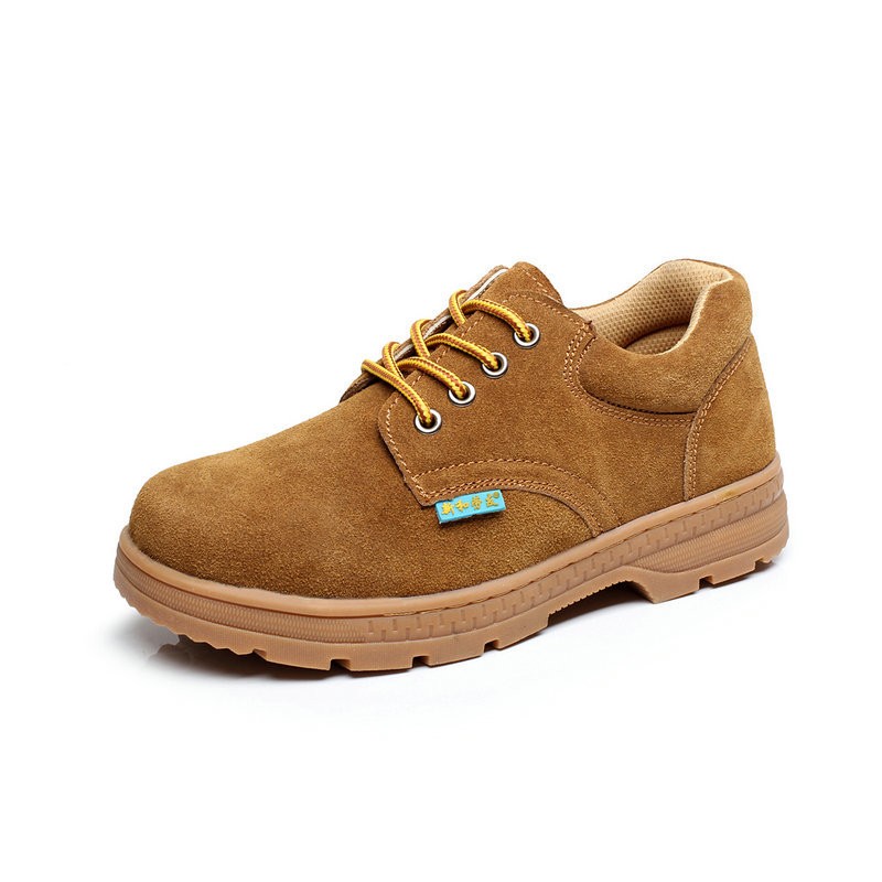 厂家直销牛筋底耐磨劳保鞋防砸防刺钢包头鞋透气防臭安全防护鞋详情5