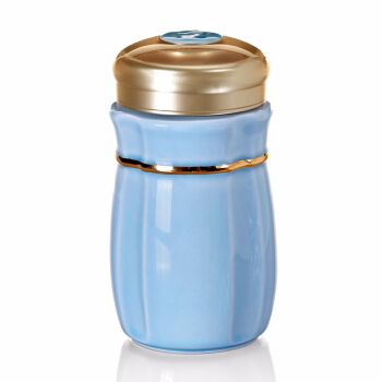 【 Gan Tang Xuan 】 Live Porcelain Gilded Small Yue Dong Ceramic Cup Travel Cup, Single Layer 300ml Specification image