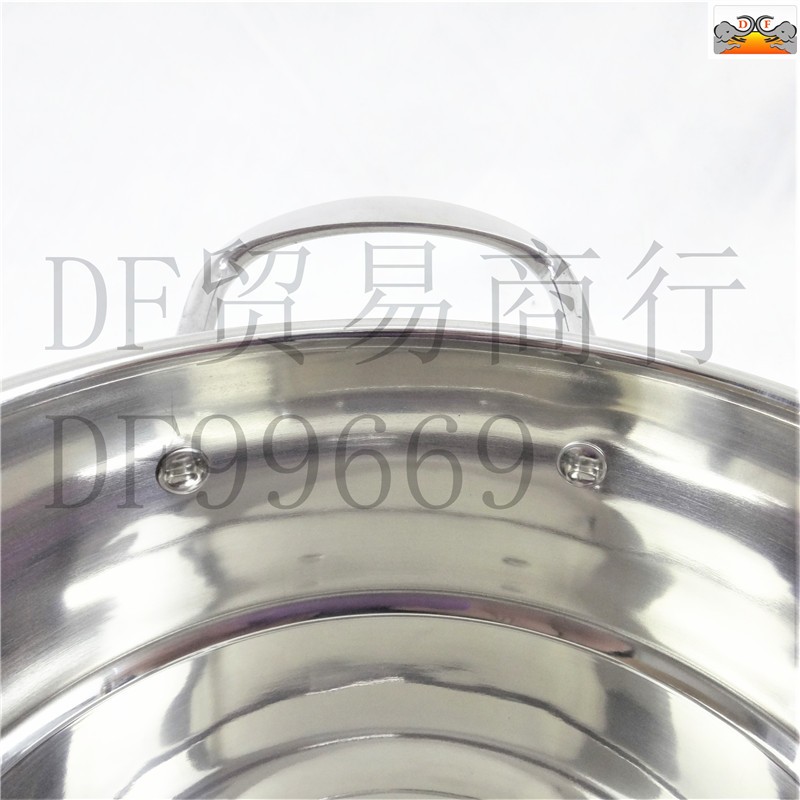 DF99669 不锈钢金刚汤锅带蒸片家用多功能带蒸格汤锅蒸锅DF  TRADING HOUSE详情12