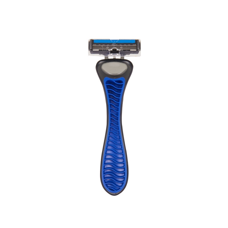 WETELL新款一次性手动剃须刀男士三层不锈钢细节图