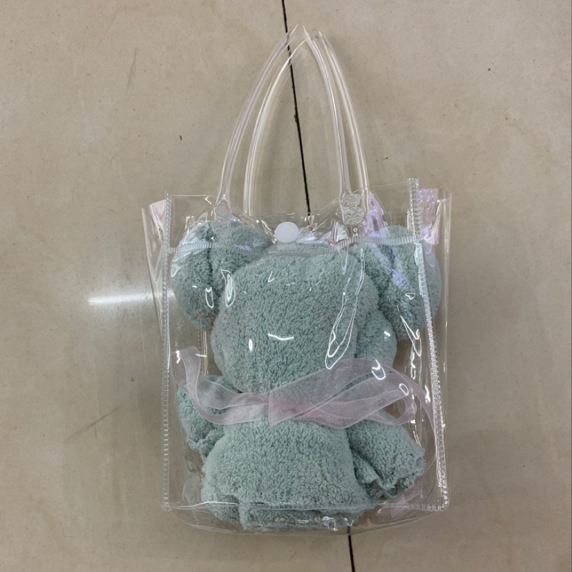 High-end pvc cosmetic bags, inner garment bags, gift bags, carrying bags and flower arrangement bags
