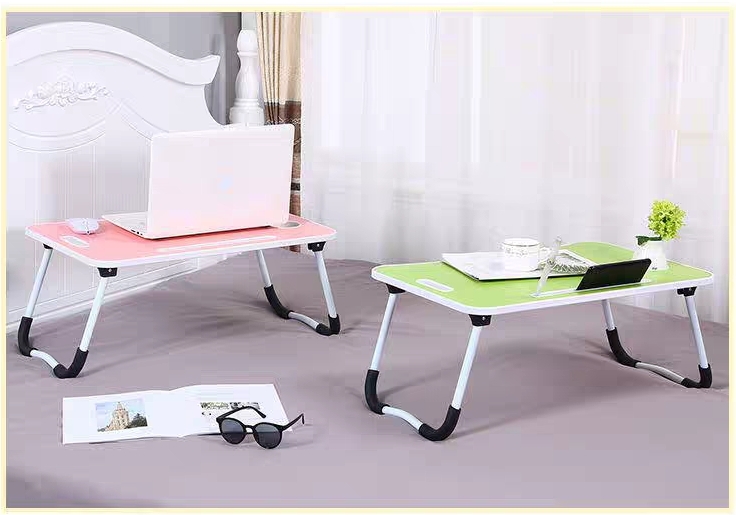 Bed desk, laptop, foldable small table for student dormitories, lazy desk, children's writing desk detail image 3