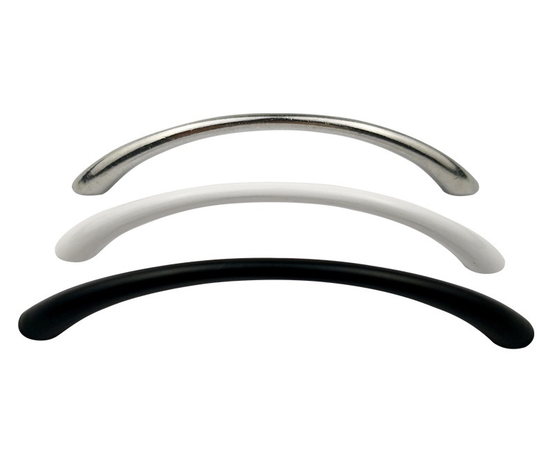 Furniture handle plastic curved handle high-quality drawer handle modern simple drawer cabinet handle