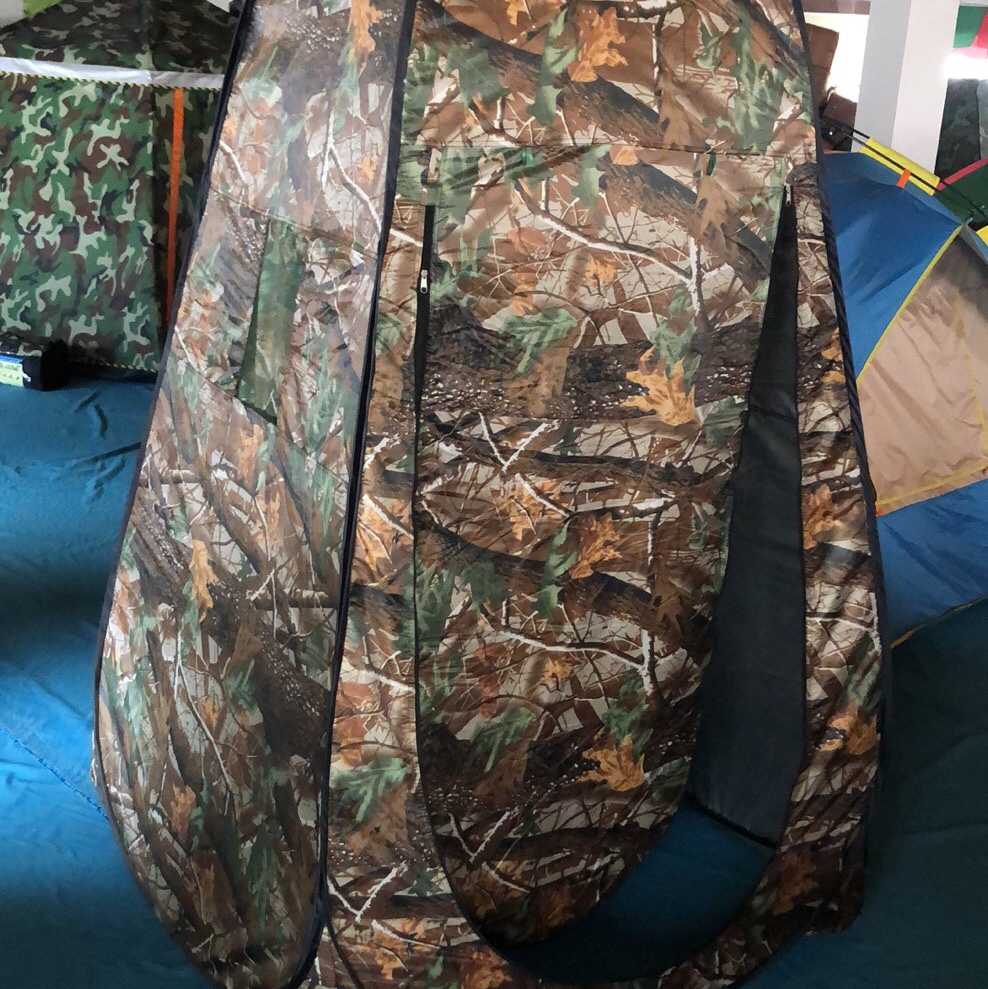 树叶更衣沐浴帐