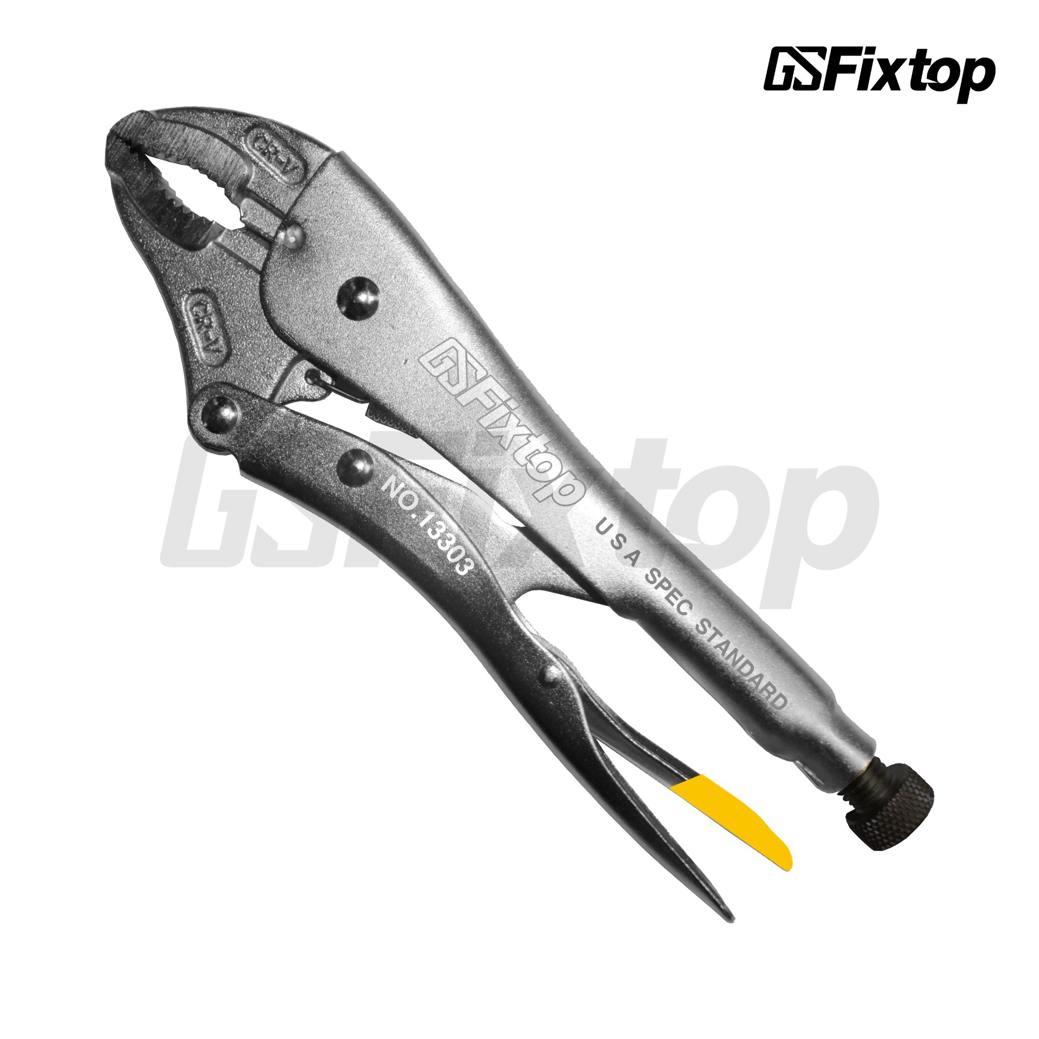 GSFixtop tools Curved jaw locking pliers