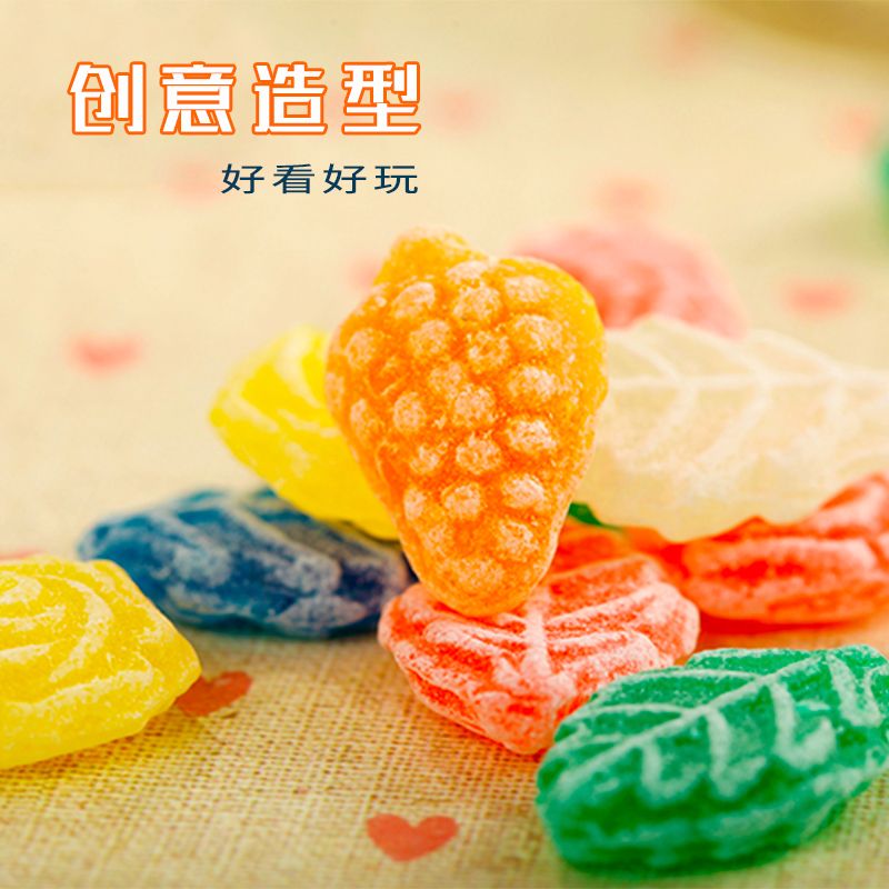 莎莎的店1886水果糖（草莓形）150g产品图