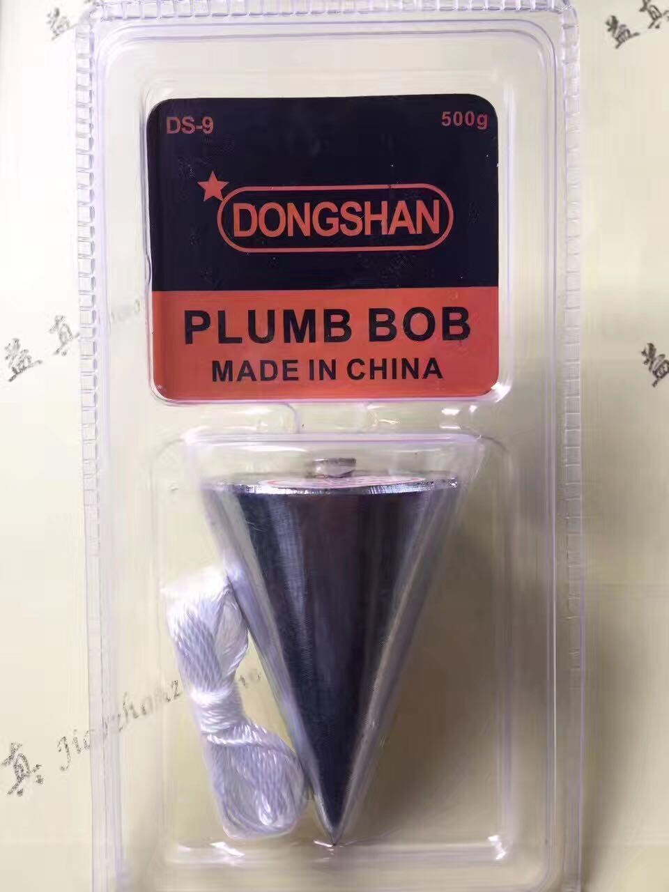 线锤白底实物图