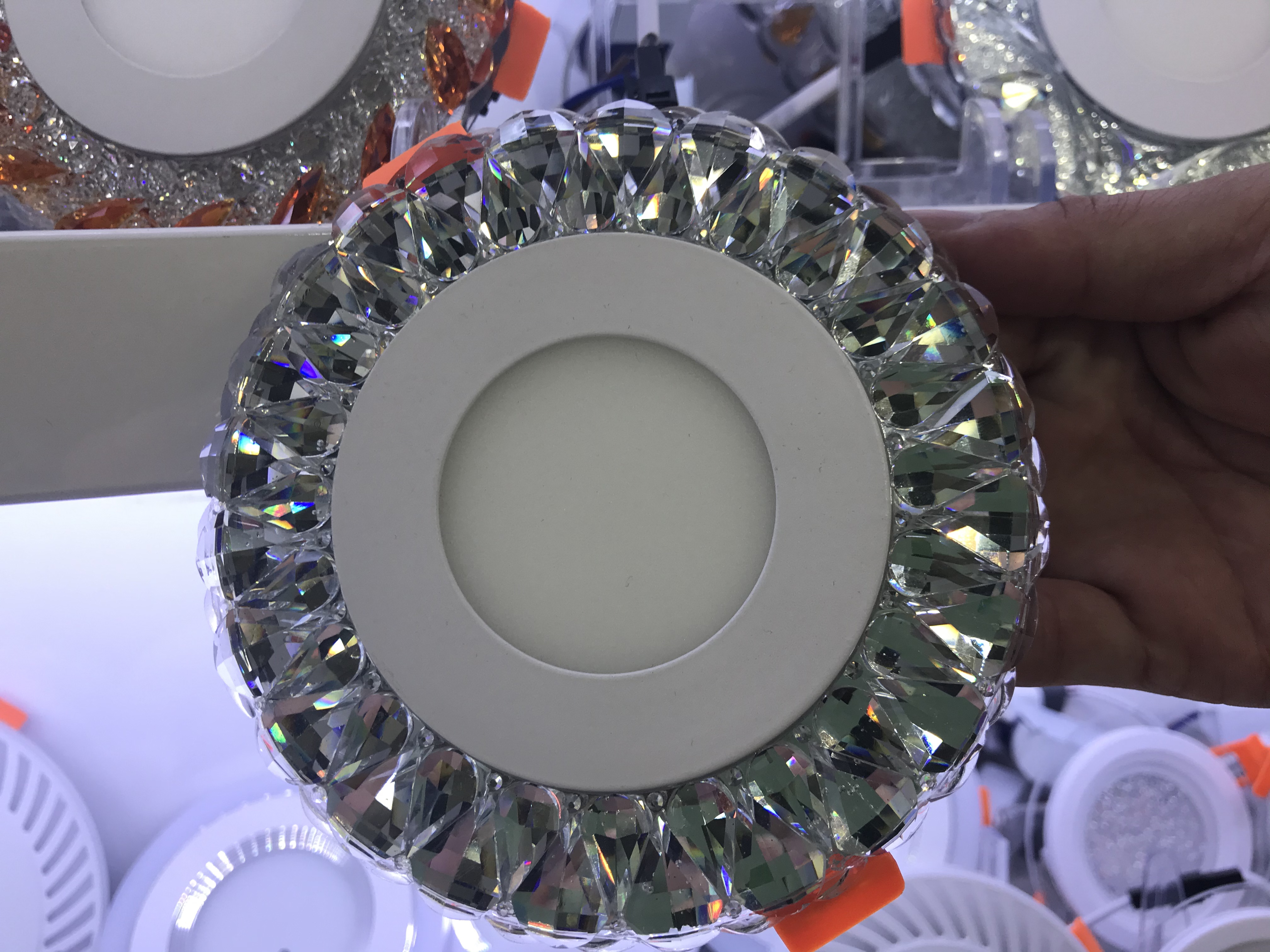 Panel lights, indoor lighting, ceiling lights, dual-color Application Scenario